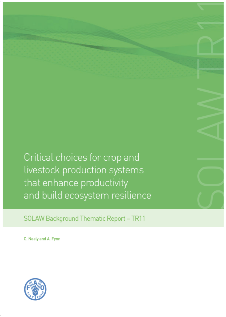 FAO Thematic Report 11 cover