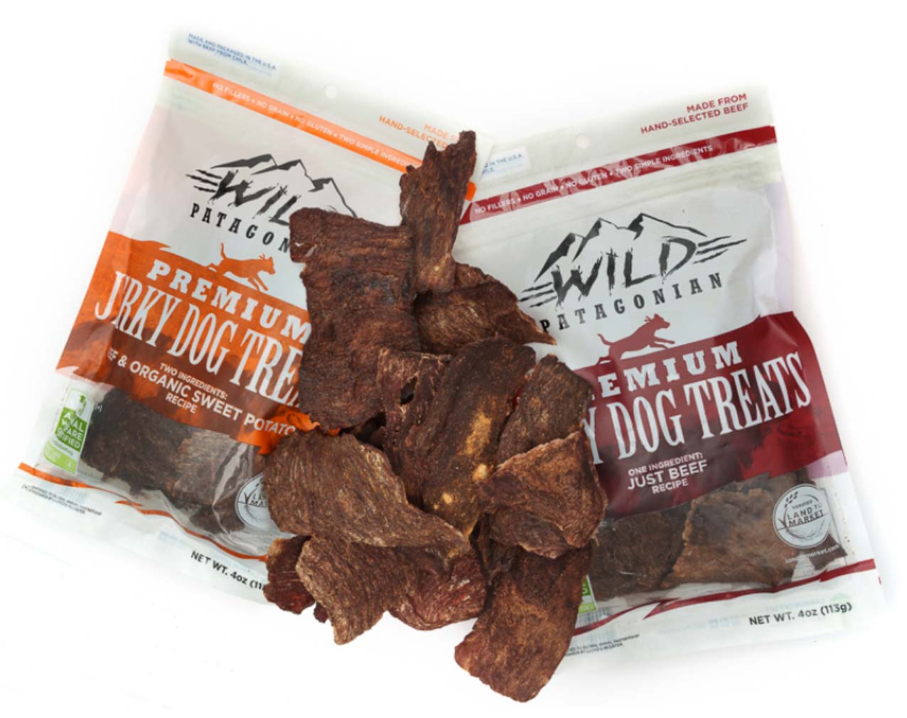 Wild Patagonian Jerky Dog Treats - Land to Market Gift Guide